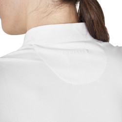 Polo de concours femme chemise avec strass Equestro Polo de concours femme chemise avec strass Equestro