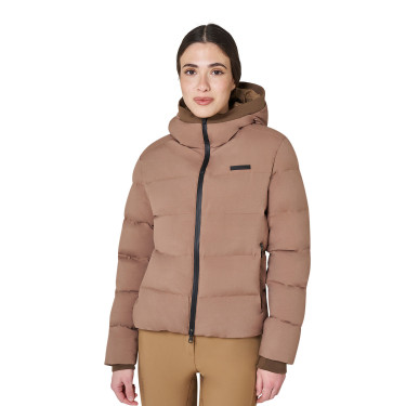 Dames donsjacks met capuchon Equestro Dames donsjacks met capuchon Equestro