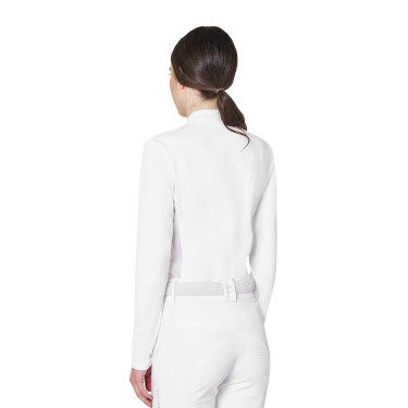 Basic dameswedstrijdpolo met mesh-inzetstukken Equestro dames Basic dameswedstrijdpolo met mesh-inzetstukken Equestro dames