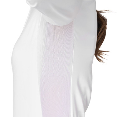 Basic dameswedstrijdpolo met mesh-inzetstukken Equestro dames Basic dameswedstrijdpolo met mesh-inzetstukken Equestro dames