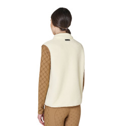 Dames teddyfleece bodywarmer met borstzak Equestro Dames teddyfleece bodywarmer met borstzak Equestro