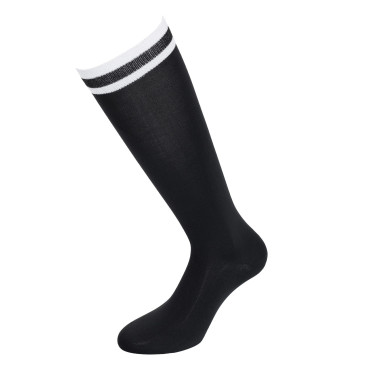 Chaussettes femme avec inserts en Lurex Equestro Chaussettes femme avec inserts en Lurex Equestro