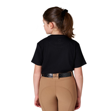 Meisjes T-shirt Sporty & Chic van katoen Equestro kinderen Meisjes T-shirt Sporty & Chic van katoen Equestro kinderen
