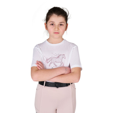 Meisjes T-shirt Stone Horse in katoen Equestro kinderen