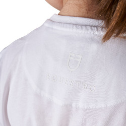 T-shirt enfant en coton respirant Equestro T-shirt enfant en coton respirant Equestro