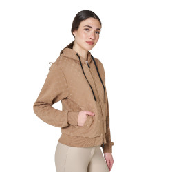 Dameshoodie met monogram Equestro dames Dameshoodie met monogram Equestro dames