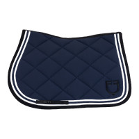 Zadeldek spring Double Stripes in technische stof Equestro