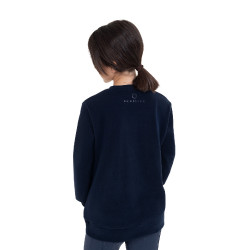 Sweatshirt à col rond enfant unisexe en polaire Equestro