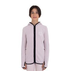 Unisex kinderfleece met rits Equestro Unisex kinderfleece met rits Equestro