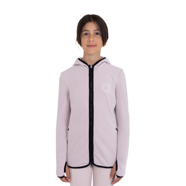 Unisex kinderfleece met rits Equestro Unisex kinderfleece met rits Equestro
