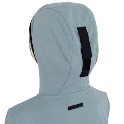 Unisex kinderfleece met rits Equestro Leigrijs Unisex kinderfleece met rits Equestro Leigrijs