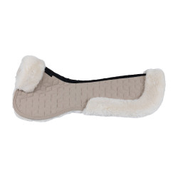 Compensator van technische stof en lamswol met kubusquilt Equestro Kasseisten / antiek wit Compensator van technische stof en lamswol met kubusquilt Equestro Kasseisten / antiek wit