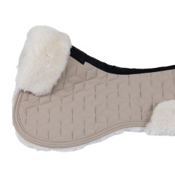 Compensator van technische stof en lamswol met kubusquilt Equestro Kasseisten / antiek wit Compensator van technische stof en lamswol met kubusquilt Equestro Kasseisten / antiek wit