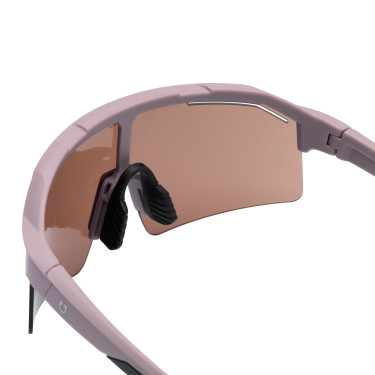 Gepolariseerde sportzonnebril model Soleil Equestro Gewei / rood / bruin