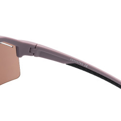Lunettes de soleil de sport polarisées modèle Soleil Equestro Antler / rouge / marron