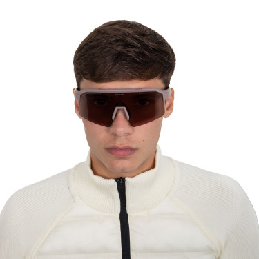 Lunettes de soleil de sport polarisées modèle Soleil Equestro Antler / rouge / marron