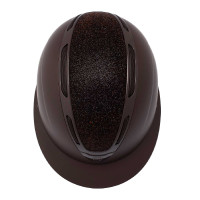 Casque Apocalypse femme coque mate et strass homologation Astm F1163-23 Equestro Marron café / marron café Casque Apocalypse femme coque mate et strass homologation Astm F1163-23 Equestro Marron café / marron café