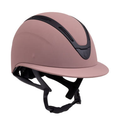 Cap Apocalypse dames cap met stoffen bekleding certificering ASTM F1163-23 Equestro Gewei Beige