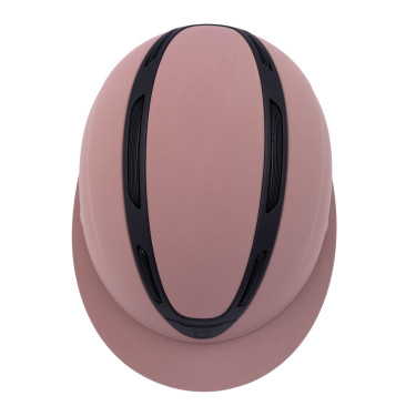 Cap Apocalypse dames cap met stoffen bekleding certificering ASTM F1163-23 Equestro Gewei Beige