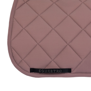 Tapis de selle de dressage Equestro logo en strass Antler Beige