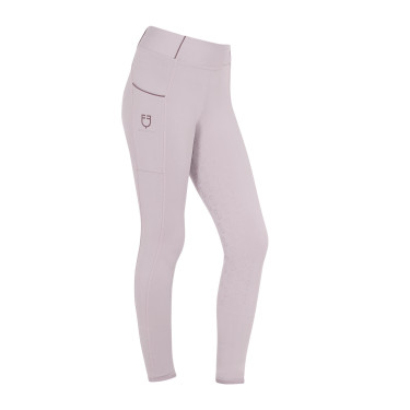 Legging d'équitation fille avec grip - Equestro Legging d'équitation fille avec grip - Equestro