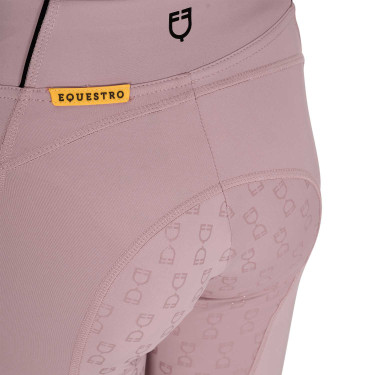Legging d'équitation fille avec grip - Equestro Legging d'équitation fille avec grip - Equestro