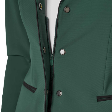 Veste de concours Equestro femme zippée et boutonnée Bosquet de pins