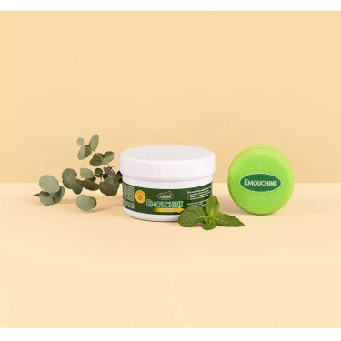 Gel répulsif chevaux Émouchine Ravene + éponge