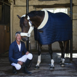 Wedstrijdjasje Equithème Dublin Marineblauw