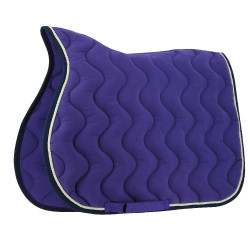 Tapis de selle Equithème Polyfun Violet / marine