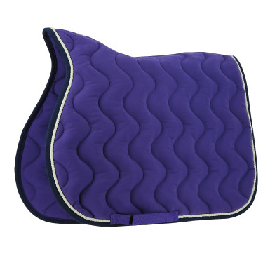 Tapis de selle Equithème Polyfun Violet / marine