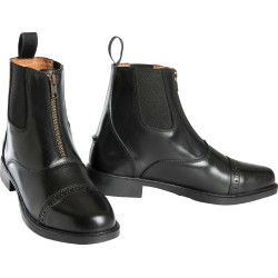 Boots Equi-Theme Zip Cuir pour Cavalier