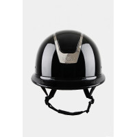 Casque d'équitation Zenith Crystal Gloss B Vertigo Noir