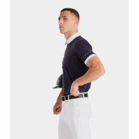 Chemise de compétition d'équitation Aeris courtes manches homme Horse Pilot Dark night Noir