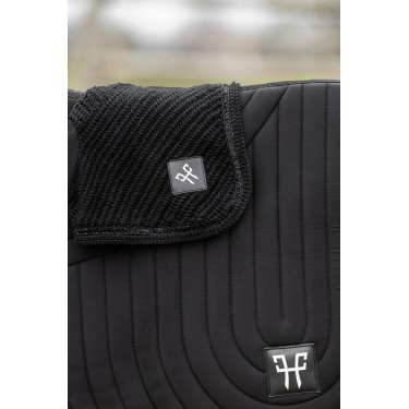 Bonnet cheval anti-bruits Horse Pilot Noir / paillettes