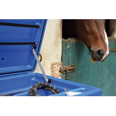 Verticale Rijdende Transportkist La Gée Blauw