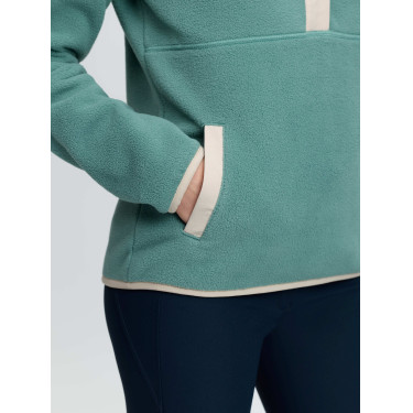 Piper Popper Fleece LeMieux dames Aloë Blauw Piper Popper Fleece LeMieux dames Aloë Blauw
