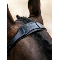 Arika Drop Bridle Zwart/Zilver LeMieux