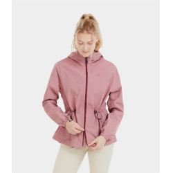 Waterdichte jas Raintech Horse Pilot dames Roze mesa Waterdichte jas Raintech Horse Pilot dames Roze mesa
