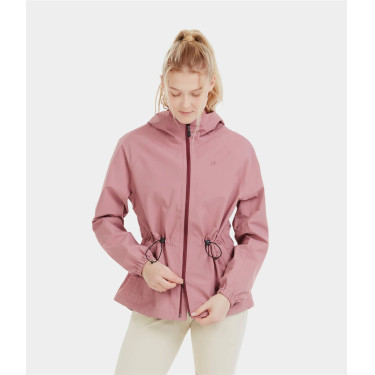 Waterdichte jas Raintech Horse Pilot dames Roze mesa Waterdichte jas Raintech Horse Pilot dames Roze mesa