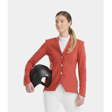 Wedstrijdjas Aerotech Horse Pilot dames Terracotta Oranje