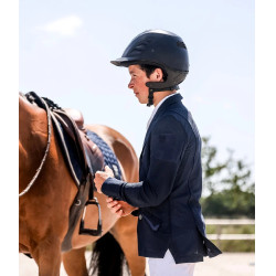 Veste de concours Aeromesh Horse Pilot garçon Marine Bleu marine