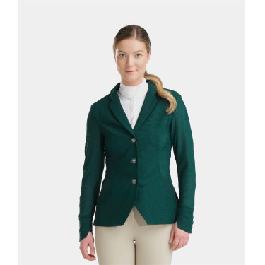 Veste de concours Aeromesh Horse Pilot femme Vert foncé