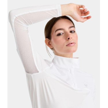 T-shirt Sunrise Horse Pilot femme Blanc