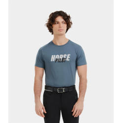 T-shirt Horse Pilot Team heren Vintage indigo Blauw T-shirt Horse Pilot Team heren Vintage indigo Blauw