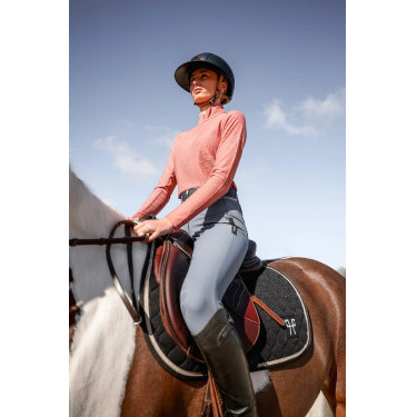Pantalon X-Balance femme Horse Pilot grip genoux Vintage indigo Bleu