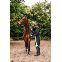 Frac long mesh Horse Pilot vrouw Zwart