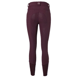 Pantalon d’équitation Diana FS grip en silicone Mountain Horse femme Bordeaux foncé Blanc Pantalon d’équitation Diana FS grip en silicone Mountain Horse femme Bordeaux foncé Blanc