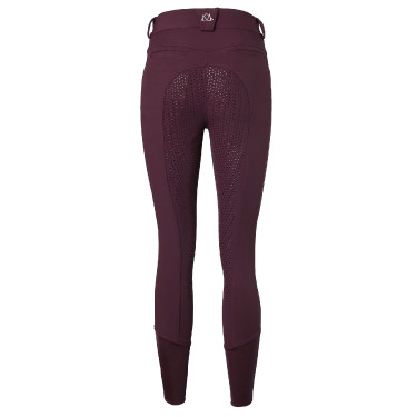 Pantalon d’équitation Diana FS grip en silicone Mountain Horse femme Bordeaux foncé Blanc Pantalon d’équitation Diana FS grip en silicone Mountain Horse femme Bordeaux foncé Blanc