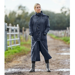 Manteau de pluie long ELT Dover femme Bleu nocturne